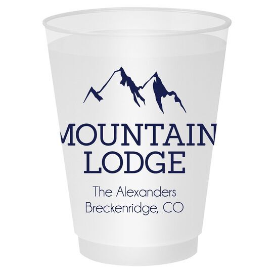 Mountain Lodge Shatterproof Cups